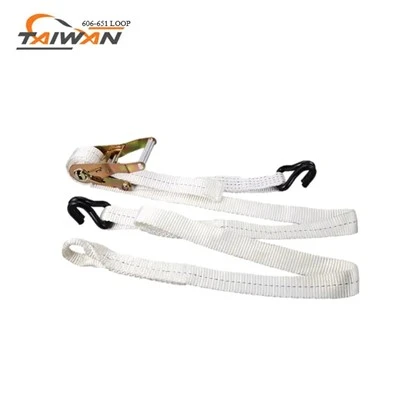 Strapiau Ratchet Auto dwbl J Hook